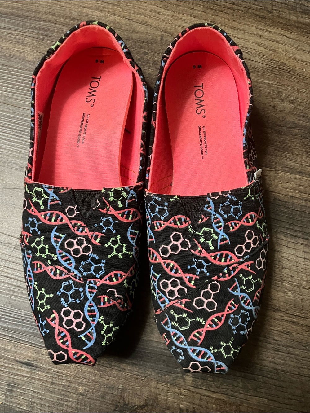 Glow in the dark science print Toms